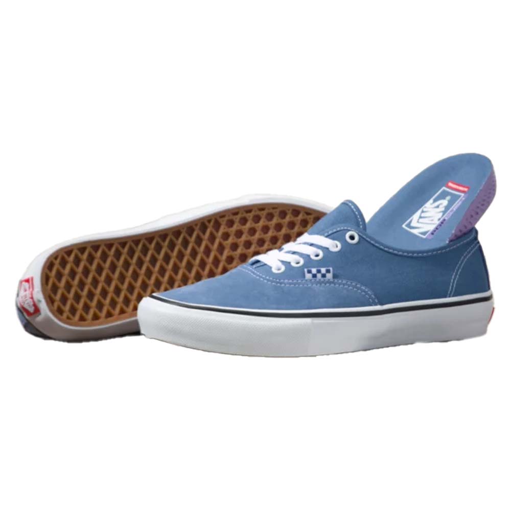 Amazon.com | Vans Unisex Authentic Skate Shoe (8.5 B(M) US Women / 6.5 D(M)  US Men, Navy) | Fashion Sneakers